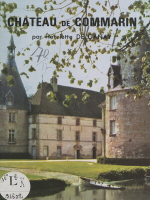 cover image of Château de Commarin